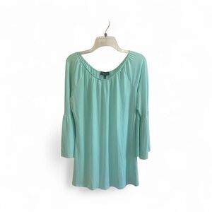 Melissa Paige Aqua Tunic Top